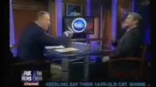 Bill OReilly and Geraldo Rivera slug it out on TV [upl. by Moshell863]