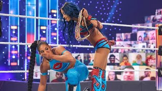 Sasha Banks vs Bianca Belair  Road to WrestleMania [upl. by Ojibbob]