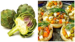 Subtitle Artichoke Sauted in Olive Oil With Potato and Carrots  HEALTHY Turkish Style Artichokes [upl. by Pudens]