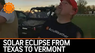 AccuWeather Covers the Total Solar Eclipse [upl. by Reinhart]