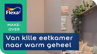 Eetkamer inrichten met Souraya van Binti home  Flexa verf [upl. by Athey970]