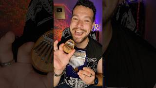 Kalimba VS Mini Kalimba 🤘🎶 kalimba instrumentomusical lavacalola musica shorts [upl. by Ahsekin]