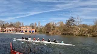 Torpids 2022  Rowing On  Catz W2 3260 17th33 [upl. by Arihs]