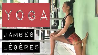 Yoga  jambes légères fines et allongées [upl. by Suoicerpal]