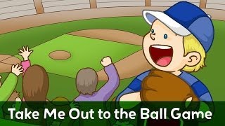 Sing Along Take Me Out to the Ball Game with lyrics by Speakaboos [upl. by Ran]