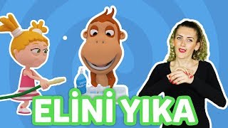 Kukuli – Elini Yıka 🙉  İşaret Dili ile Eğlenceli Çocuk Şarkıları amp Çizgi Filmler [upl. by Meeka614]