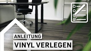 Vinylboden schwimmend verlegen DIY  Anleitung casando [upl. by Scot332]