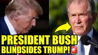 MAGA PANICS As President Bush Drops BOMBSHELL On Trump [upl. by Kariotta]