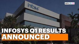 Infosys Q1 Results Announced Infosys Ups FY25 Operating Margin Guidance [upl. by Tonneson310]