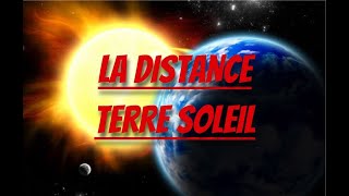 SAVAISTU QUE  LA DISTANCE TERRE SOLEIL [upl. by Sims250]