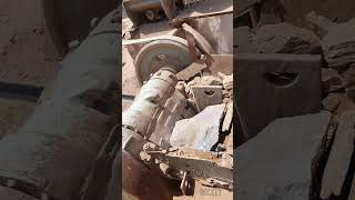 Super Satisfying Stone Crushing Processyoutubeshorts shortsvideo shortsviral shorts viralvideo [upl. by Atnwahsal]