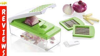 How To Chop Veggies Fast And Easy With The Onion Chopper  Review and Unboxing [upl. by Emiline]