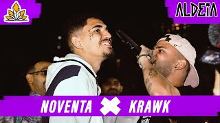 Krawk x NoventaES  179ª Batalha da Aldeia  EDIÇÃO TRAPSTAR  Barueri  SP [upl. by Pownall474]