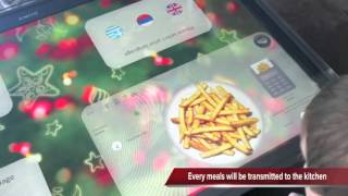 MultiTouch Interactive Restaurant Table [upl. by Notlim388]