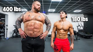 Entrenando con el Hombre Más Fuerte Eddie Hall [upl. by Alletniuq]