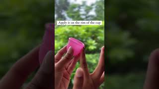 Menstrual Cup Insertion  Tips If You Face Trouble Inserting  Menstrual Cup [upl. by Innattirb584]