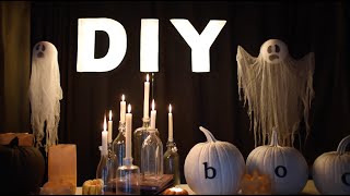 5 Creepy but Classy Halloween Decorations on a budget [upl. by Rovner]