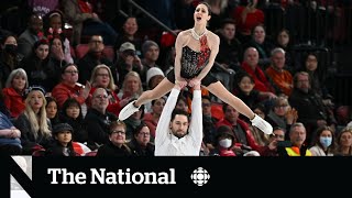 Deanna StellatoDudek hopes her figure skating win inspires others [upl. by Ardnas]