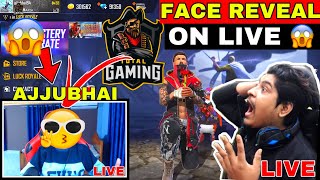 Ajjubhai Mistakely Started Facecam On Livestream  Total Gaming Face reveal  Ajjubhai Face Reveal [upl. by Frazier188]