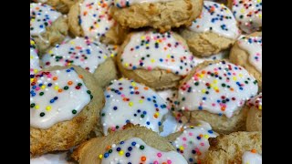 Anginetti Italian Lemon Drop Cookies [upl. by Whitney]