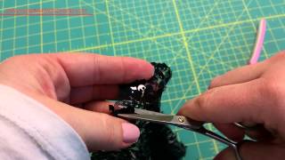 Sewing Minis Tips for Sewing Sequin Fabric [upl. by Arrad16]