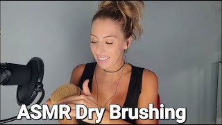 ASMR Dry Brushing Skin [upl. by Roche]