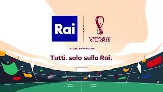 📺 Mondiali Qatar 2022 🌍 Solo sulla Rai ⚽ Tutte le partite in esclusiva 📺 [upl. by Mochun]