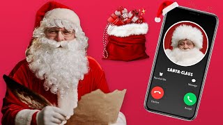 Santa Claus🎅Papá Noel📞 Para Que Tus Hijos Reciban Los Regalos De Navidad🎄🎁💝🦌 [upl. by Astiram410]