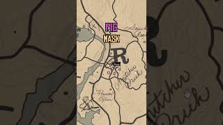 ALL LEGENDARY Mask Location In RDR2 shorts rdr2 reddeadredemption [upl. by Erdne]