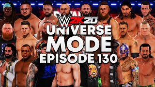 WWE 2K20  Universe Mode  ROYAL RUMBLE PPV PART 66  130 [upl. by Nawram]