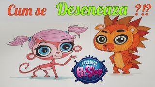 LPS  Desene Animate in Romana  Littlest Pet Shop  Desenez si Colorez [upl. by Yruoc432]