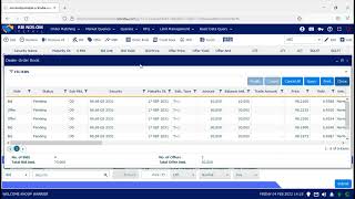 NDS OM  Secondary Market trading  Order Management  Hindi [upl. by Adnalra507]