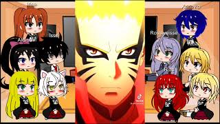 High school dxd react to naruto uzumaki  part  8  part  9  Gacha club [upl. by Frieda]