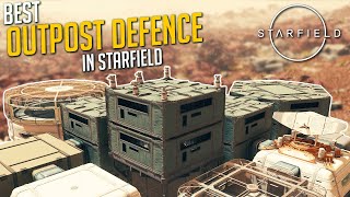 Build The Best Outpost Defence In Starfield [upl. by Neicul554]