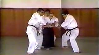 Aikido Techniques Demonstration with Soke Gozo Shiodo [upl. by Janella226]