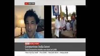 Star chef Vikas Khanna slams BBC InterviewerBBC Anchor quotIn India you were not from a rich family [upl. by Baggett248]