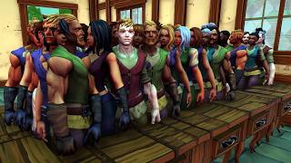 People Order Drinks I Serve Them Captivity  Tavern Manager Simulator [upl. by Acinaj]