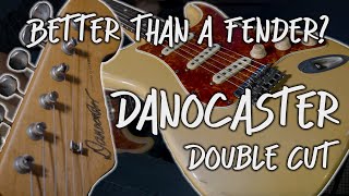 Danocaster Double Cut Guitar  Better than a Vintage Fender Strat  Only at Lovies Guitars [upl. by Enomar]