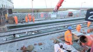 Benfleet Railway Station  Rail over road bridge replacement [upl. by Siryt]