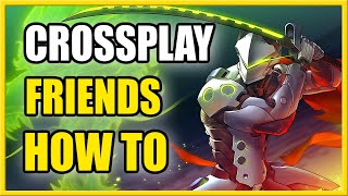 How to ADD Crossplay Friends in OVERWATCH 2 on PS5 amp Xbox Fast Tutorial [upl. by Janela]