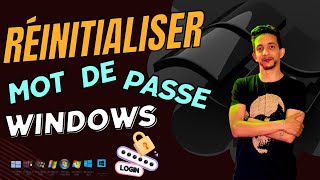 réinitialiser mot de passe Windows xp  Windows 7  Windows 10 كسر و حدف كلمة سر ويندوز [upl. by Derfla352]