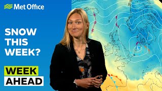 Week Ahead 27112023 – Cold with a risk of snow – Met Office UK Weather [upl. by Loeb27]