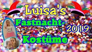 Meine Karnevalskostüme  Faschingskostüme  Fastnacht 2019 [upl. by Julienne]