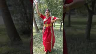 Aham Rudre  Dance Cover  Durga Puja  Sanhita Banerjee banglalofiplaylist dancevideo durgapuja [upl. by Nanor773]