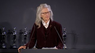 Annie Leibovitz Receives Media Award  2024 CFDA Fashion Awards [upl. by Ynaffyt983]