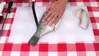 Tips de cocina cómo filetear el pescado [upl. by Nonnah]