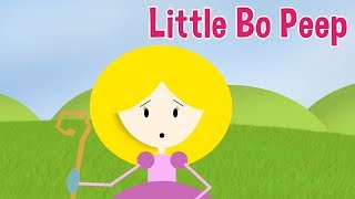 Little Bo Peep Nursery Rhyme by Oxbridge Baby [upl. by Odine679]