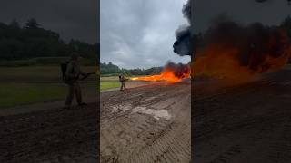 WW2 Flamethrower at the American Heritage Museum [upl. by Pisano]