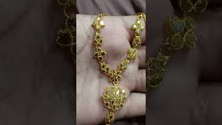 new gold necklace set latest designgold goldsmiths jewllery goldset urdu freepalastine [upl. by Illom]