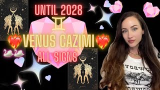 Venus Cazimi in Gemini for All Signs💖Until 2028 [upl. by Joellyn]